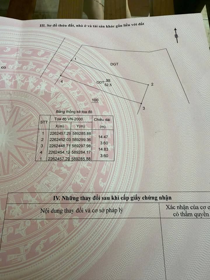 Đất lô góc Hoàng Diệu, Thái Bình 52,5m² giá chỉ 990 triệu - Đường ô tô vào tận nơi!