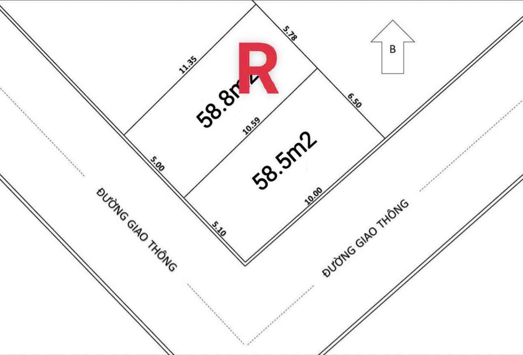 Đất Hưng Dũng 59m² giá 2.55 tỷ - Lô góc đẹp, vị trí đắc địa!