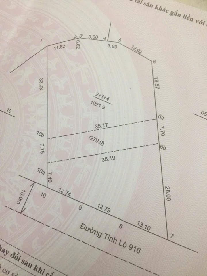 Đất thổ cư 1921m² tại thôn La Gián, Sơn Tây - Tiềm năng kinh doanh lớn!