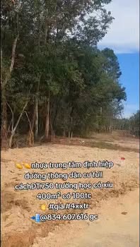 Đất nền Định Hiệp, Dầu Tiếng 400m² giá 400 triệu - Cơ hội đầu tư tuyệt vời!