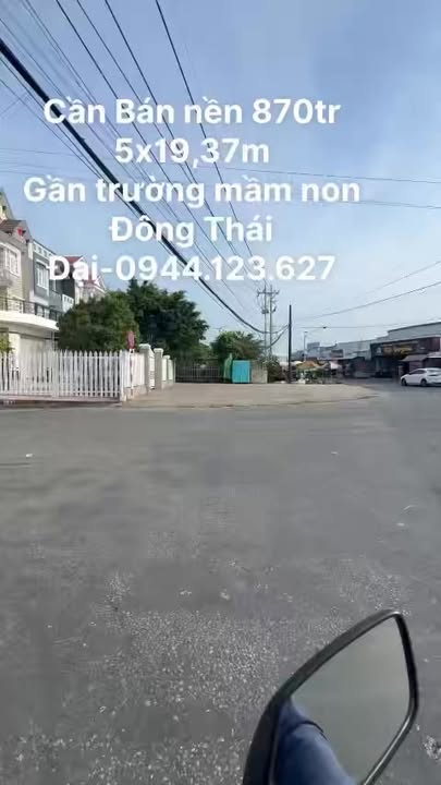 Đất nền Khu đô thị thứ 7, xã Đông Thái, An Biên 96m² chỉ 870 triệu - Pháp lý sổ hồng