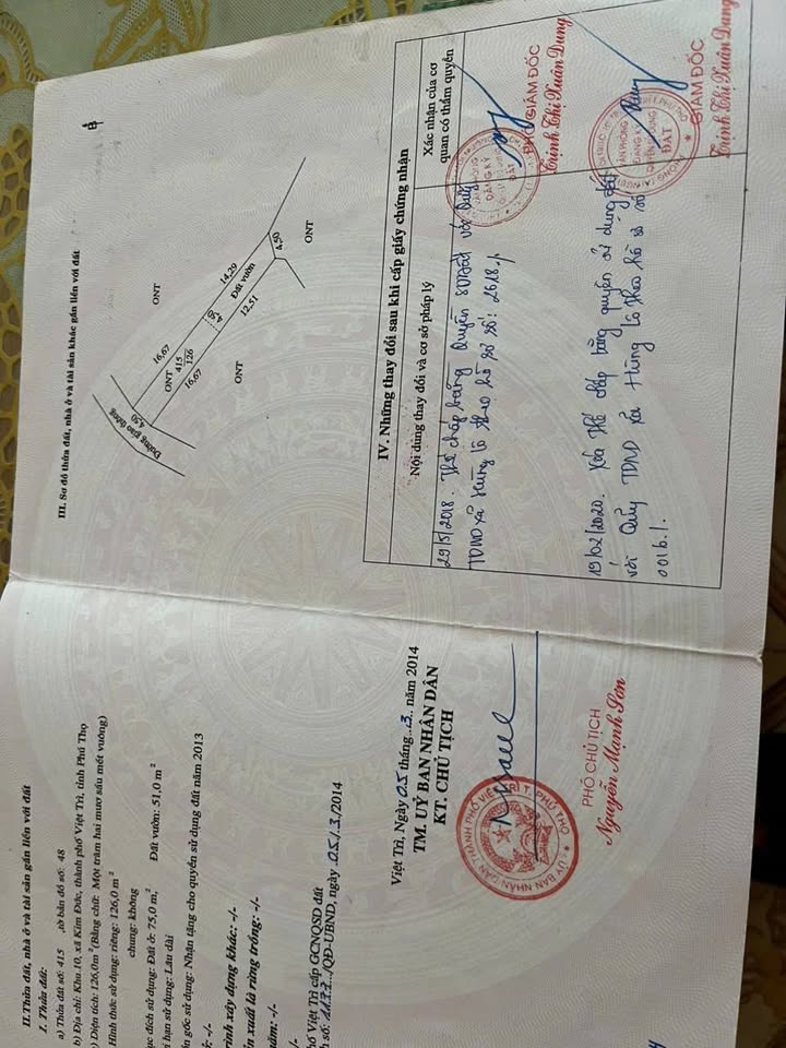 Nhà 1,5 tầng tại Vân Phú, Việt Trì 126m² giá 1.5 tỷ - Sẵn sàng vào ở ngay!