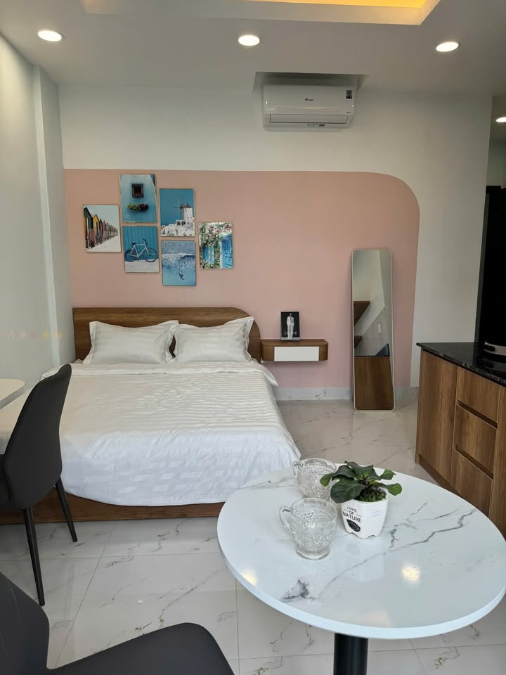 Studio 100 Nguyễn Xí, Bình Thạnh giá thỏa thuận - Full nội thất, tự do giờ giấc!