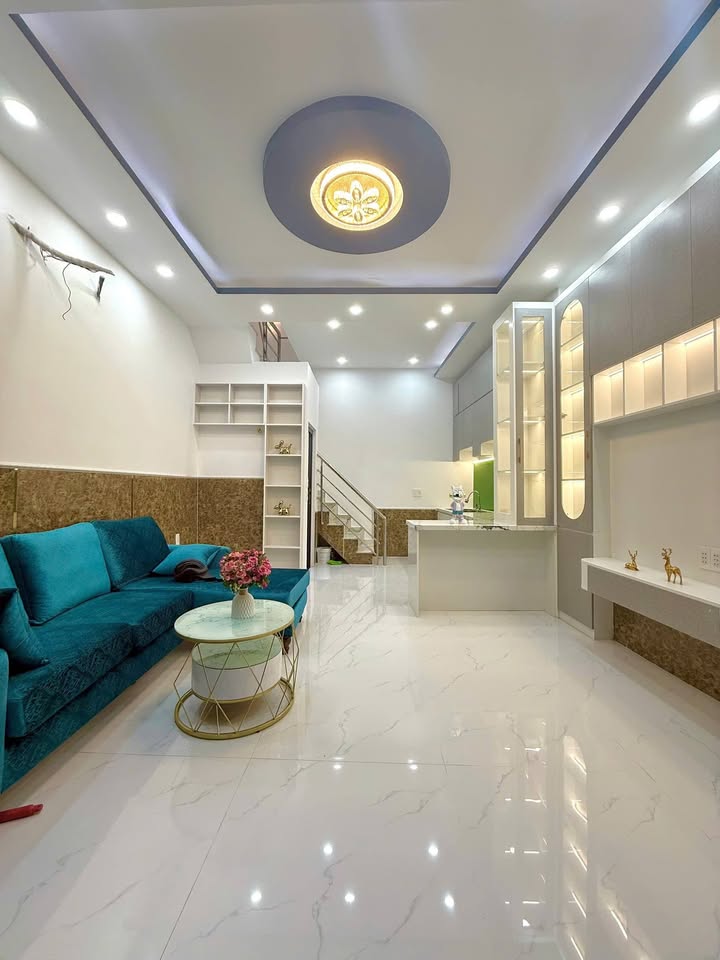 Nhà mới hẻm 172 Nguyễn Bình, Nhơn Đức, Nhà Bè 28m² giá 1.38 tỷ - Ô tô vào tận nhà!