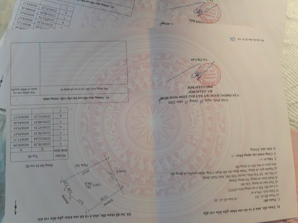 Đất nền Yên Hòa, Yên Mô 196m² - Đầu tư sinh lời, không có lô thứ hai!