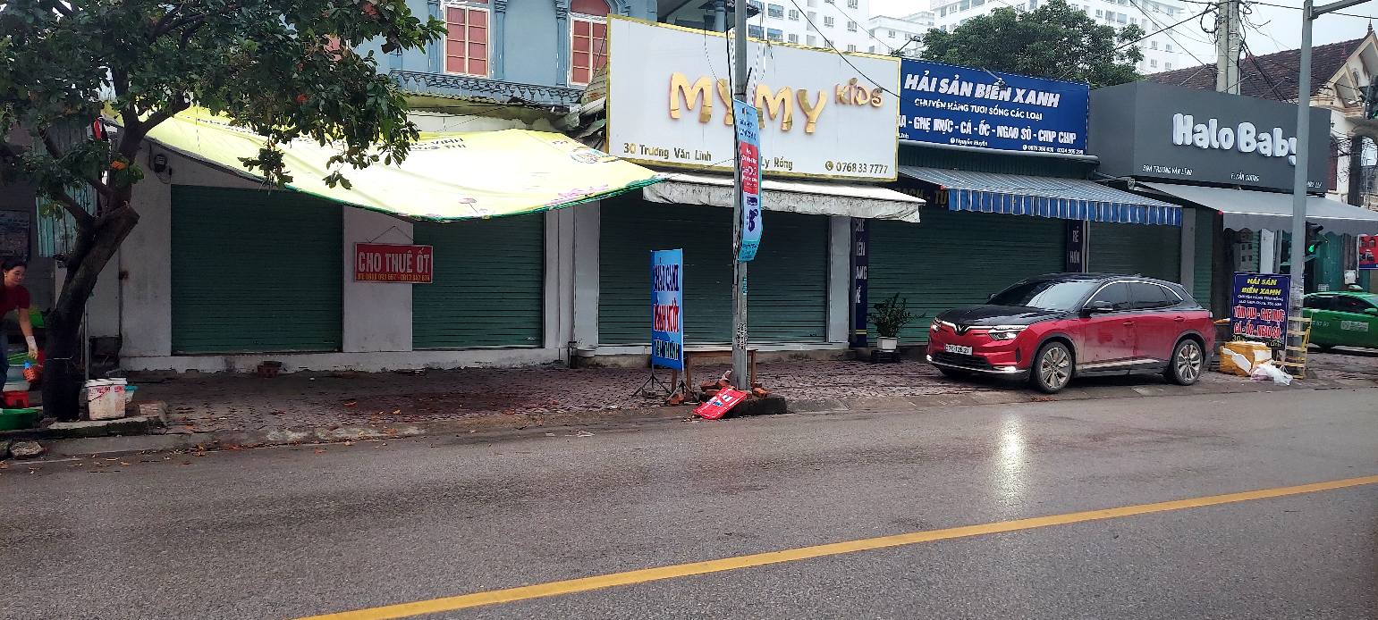 Cửa hàng cho thuê tại 30 Trương Lĩnh, Vinh 36m² - Khu vực sầm uất, đông dân cư!