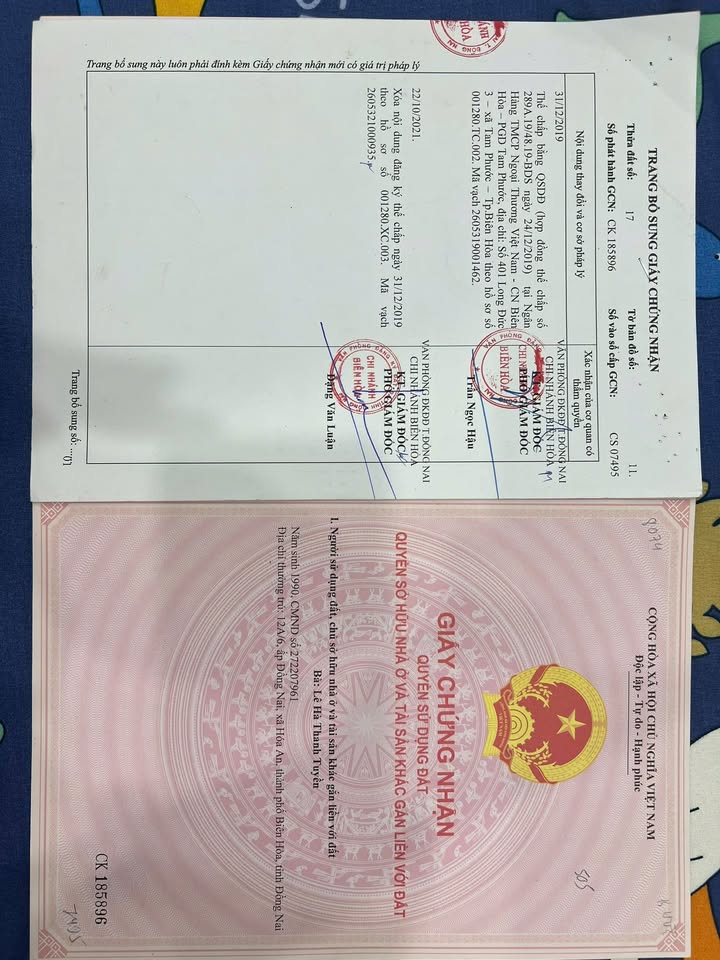 Nhà 1 Lầu 1 Trệt Bên Trạm Y Tế P. Bửu Hòa 21.4m² giá 1.25 tỷ - Sổ Riêng Chính Chủ!