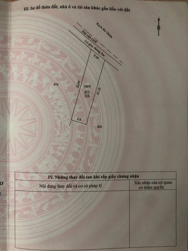 Đất nền 110m² tại Trường Lạc, Ô Môn - Giá chỉ 460 triệu - Đầu tư sinh lời!