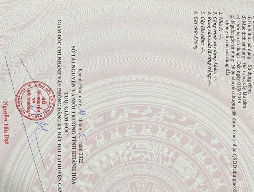 Đất thổ cư Suối Dầu Cam Lâm 240.9m² giá 1.999 tỷ - Kinh doanh sầm uất, pháp lý chuẩn!