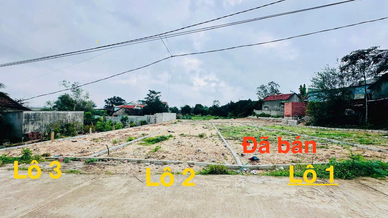 Đất thổ cư Hòa Hiệp Trung 120m² giá 750 triệu - Không ngập lụt, sổ đỏ chính chủ!