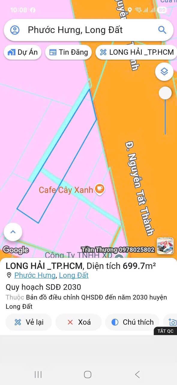 Nhà xưởng mặt tiền đường Nguyễn Tất Thành, Long Hải 670m² giá 12 tỷ - Cơ hội đầu tư hấp dẫn!