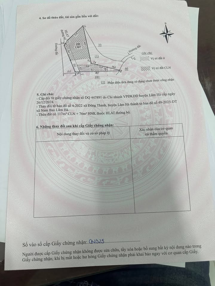 Lô đất đẹp Nam Ban 1965m² giá 2.65 tỷ - View tượng Phật tuyệt đẹp!