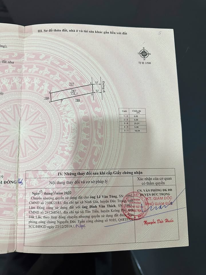 Đất thổ cư 124,7m² 2 mặt tiền tại Phú Hội, Đức Trọng chỉ 850 triệu - Cơ hội đầu tư hấp dẫn!