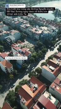 Biệt thự song lập phố Nguyễn Quyền, Bắc Ninh 130m² - Vị trí đắc địa bên công viên