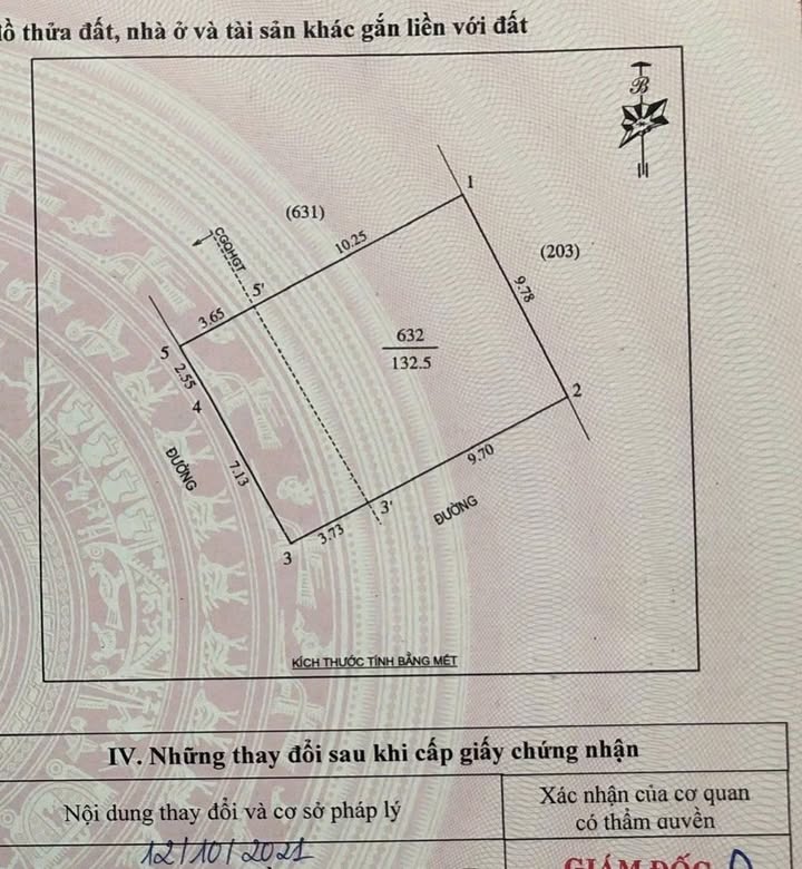 Đất nền Hưng Đông Vinh 132.5m² - Mặt tiền rộng, vị trí đắc địa gần bệnh viện!