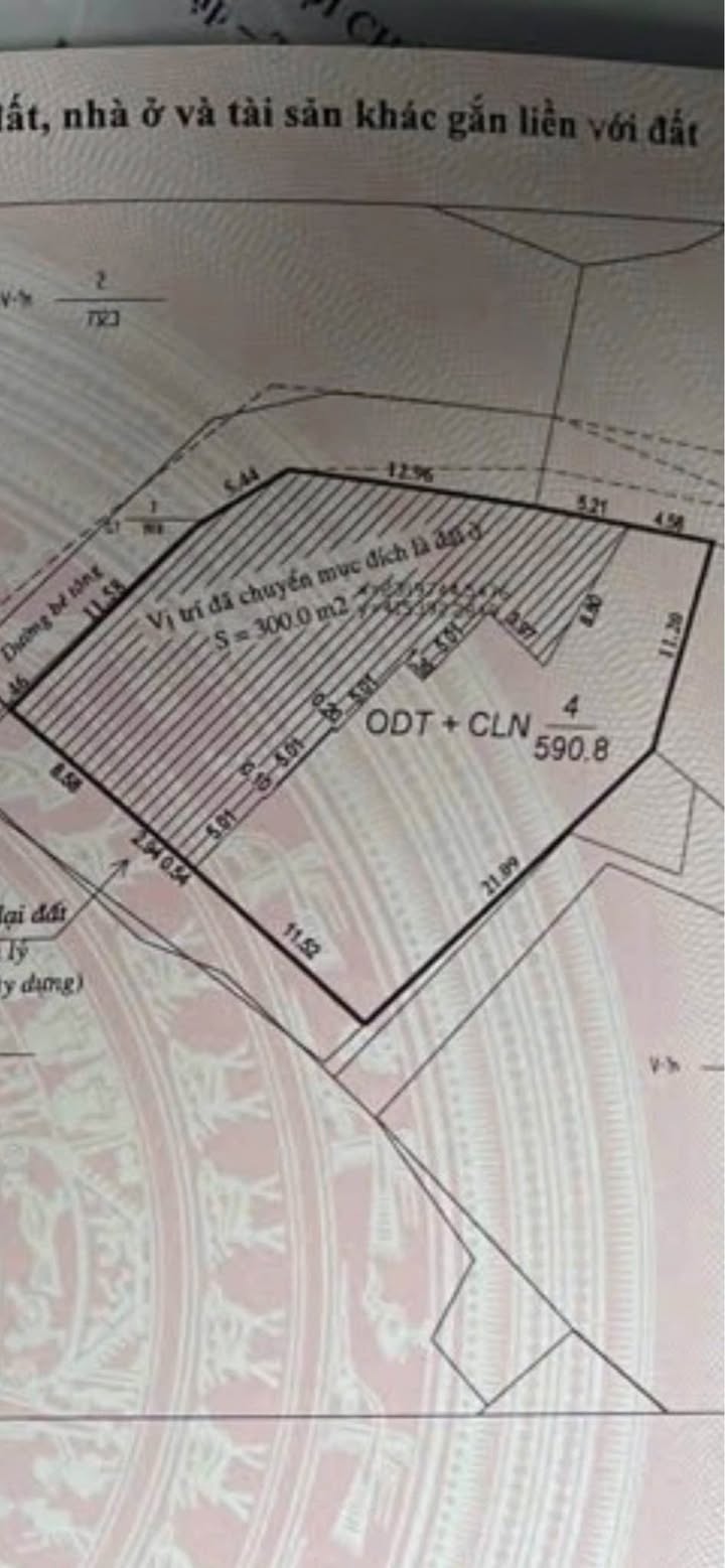 Đất nền 590m² tại Đại Yên - Đối diện bệnh viện Sản Nhi - Giá chỉ 7.677 tỷ