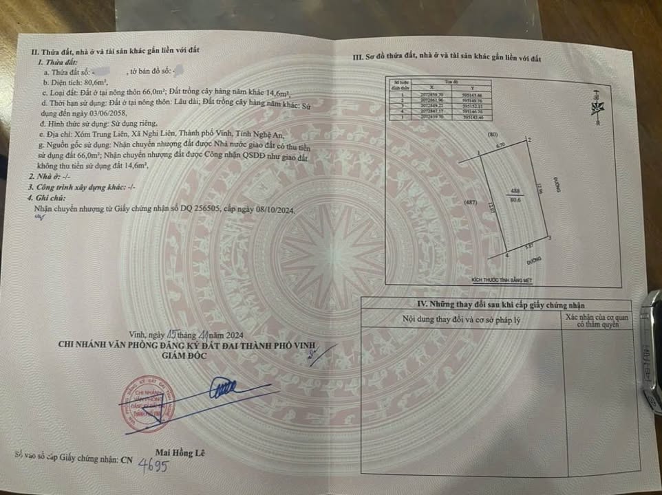 Đất nền góc đẹp Nghi Liên, 80.6m² giá 2.3 tỷ - Đường thông 5m, vị trí đắc địa!