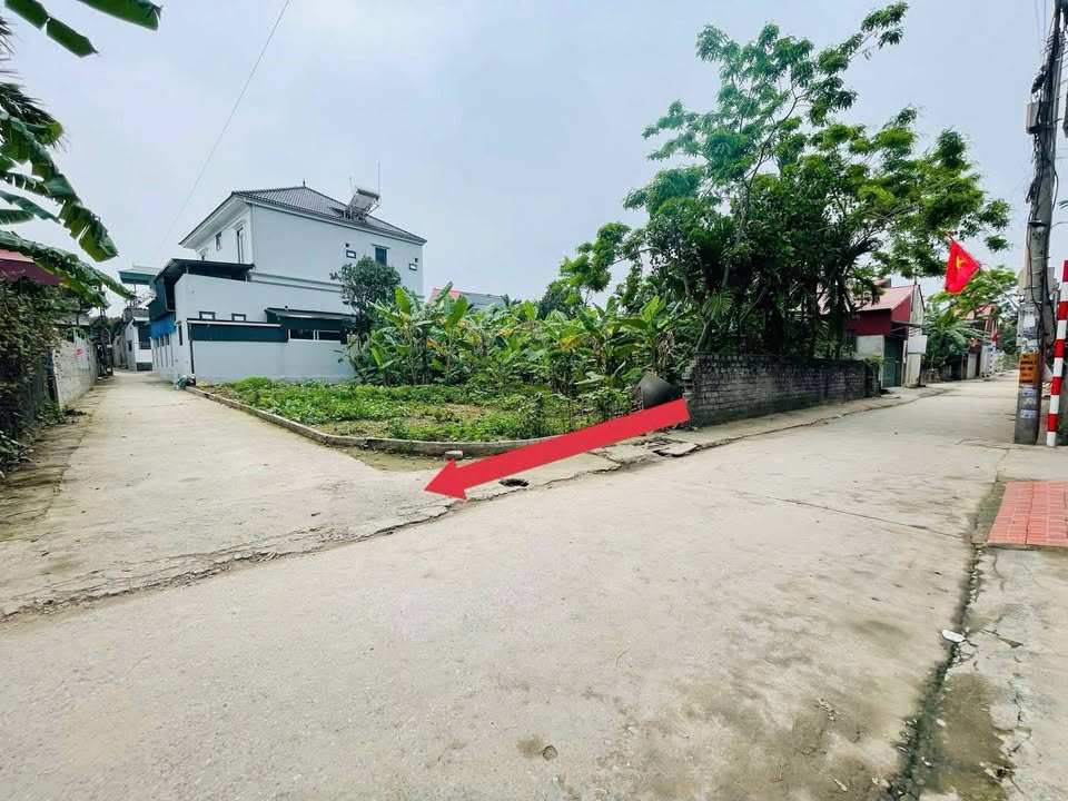 Lô đất thổ cư 103m² tại Xuy Xá, Mỹ Đức - Lô góc 2 mặt tiền, kinh doanh tốt!