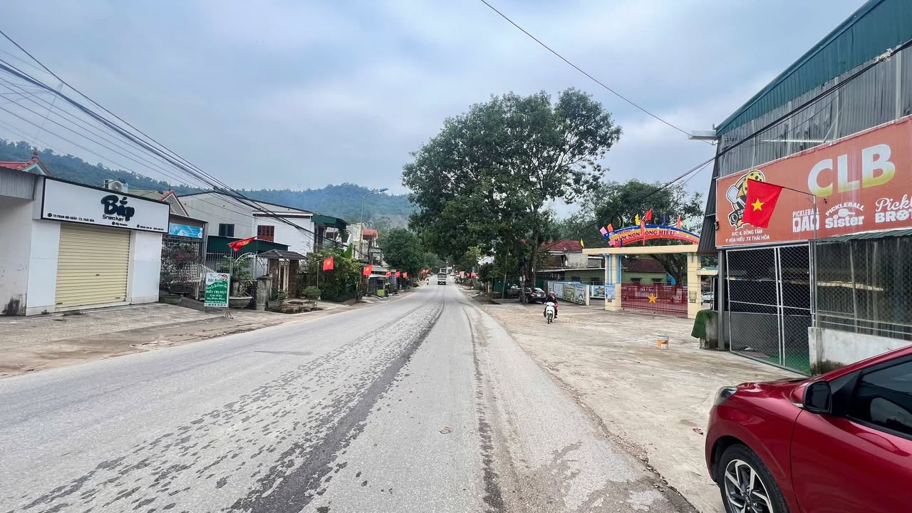 Đất thổ cư 100m² trục đường Phan Bội Châu, Thái Hòa - Kinh doanh thuận lợi!