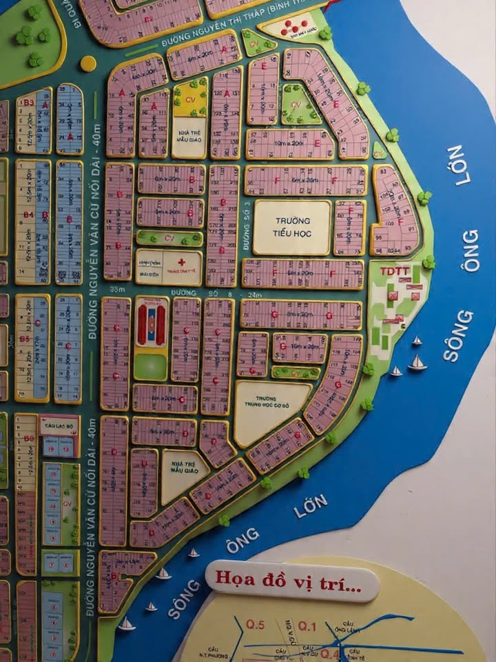 FrontHouse mặt tiền đường 9A, xã Bình Hưng, 120m² giá 32.4 tỷ - Sổ đỏ hoàn chỉnh!