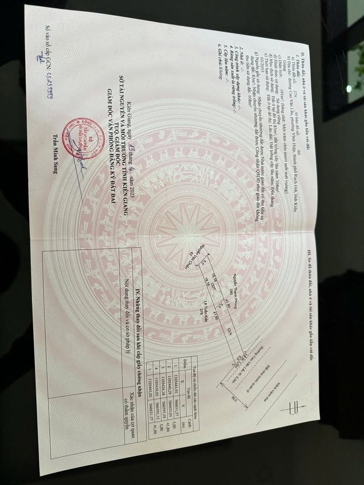 Đất nền mặt tiền đường Cao Văn Lầu, Rạch Giá, 191m² - Đầu tư sinh lời ngay!