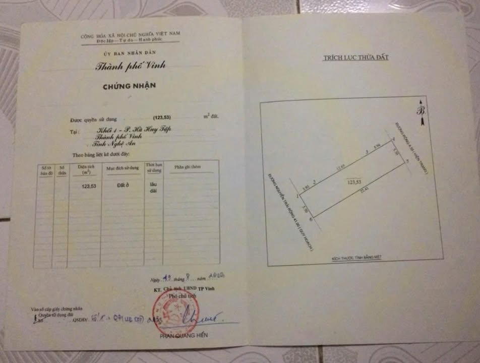 Đất mặt đường Nguyễn Trãi, Vinh Phú 123,5m² - Kinh doanh sầm uất, vị trí đắc địa!