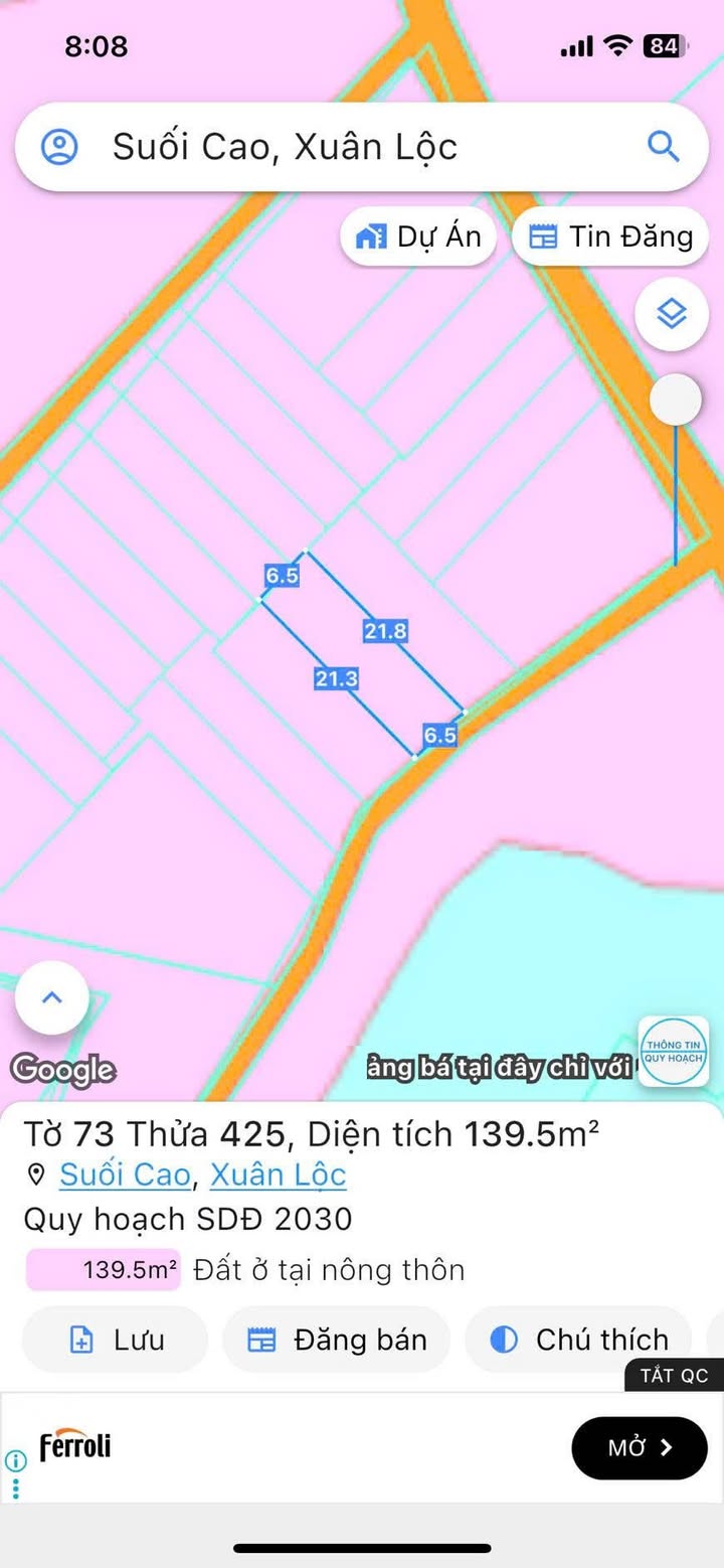 Đất thổ cư Xuân Thành, Đồng Nai 139.5m² giá 450 triệu - Sẵn sàng công chứng ngay!
