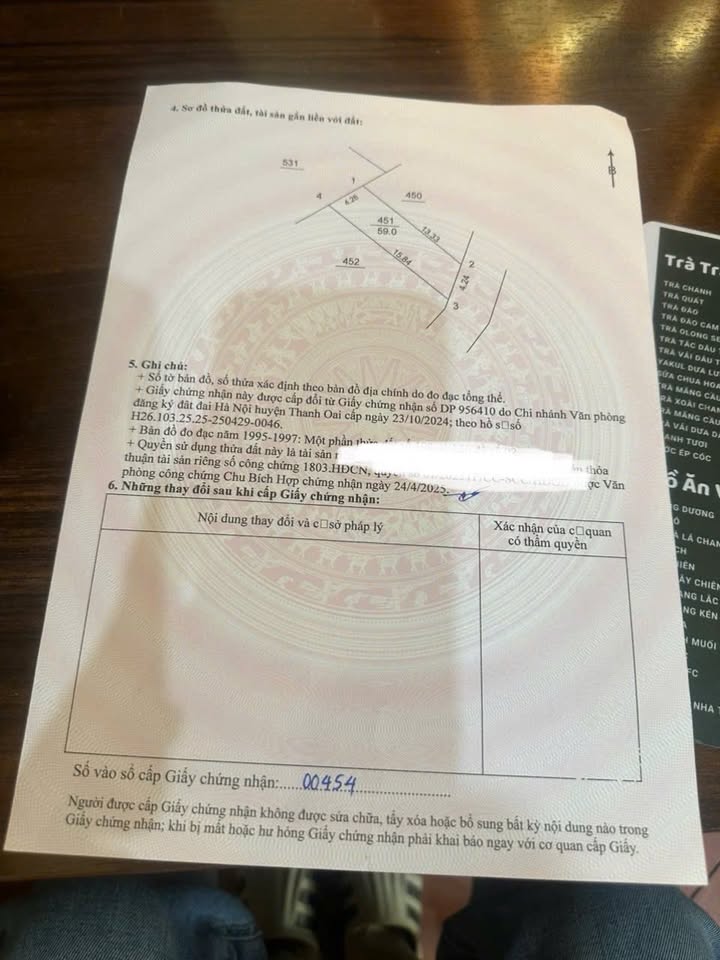 Đất nền Đỗ Động, Thanh Oai 59m² giá 4 tỷ - Đường xe tải tránh xe máy!