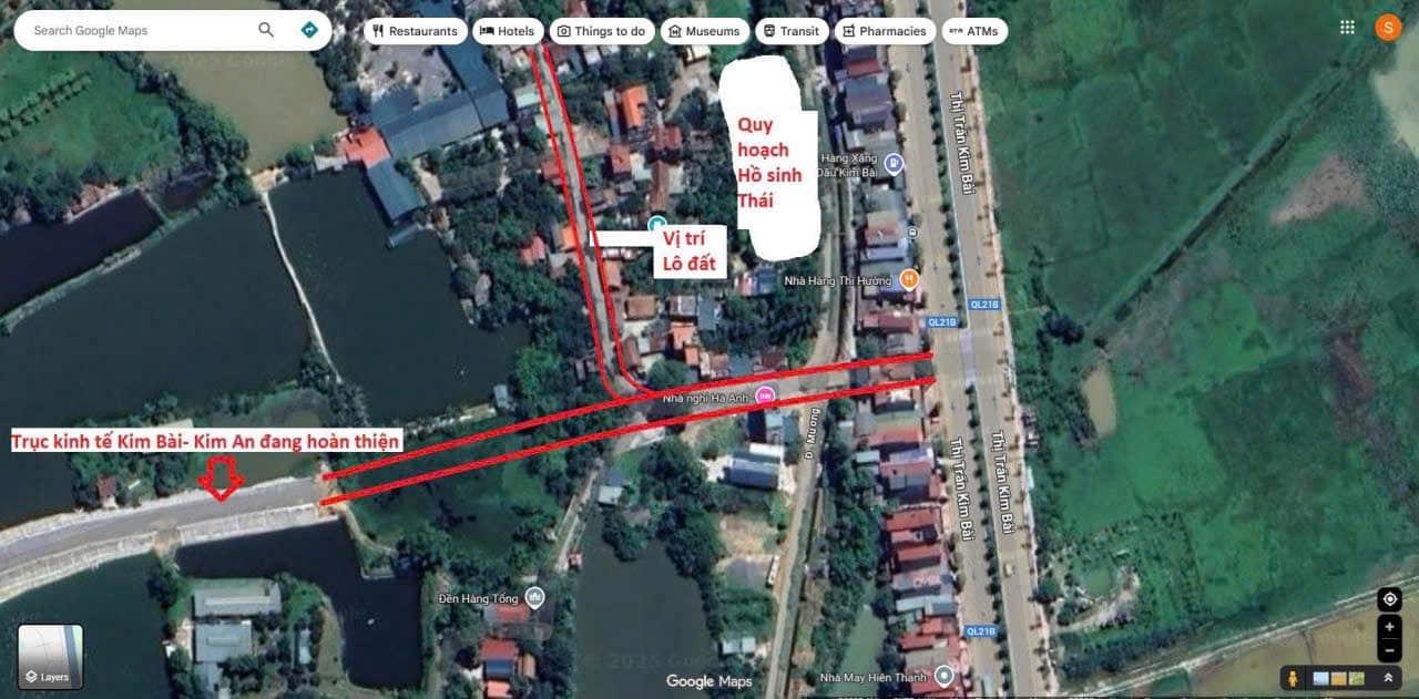 Đất nền Thôn Kim Lâm, xã Thanh Oai 60.5m² giá 4.53 tỷ - Đường ô tô vào tận nơi!