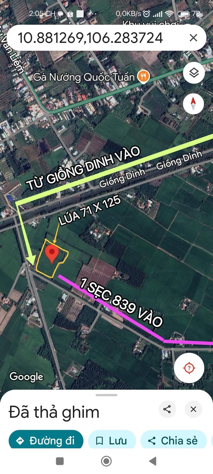 Đất nông nghiệp Mỹ Thạnh Đông 8875m² giá 4.4 tỷ - Cơ hội đầu tư hấp dẫn!