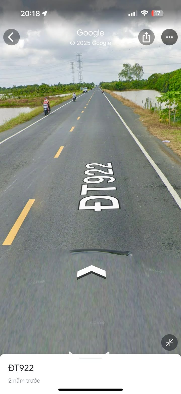 Đất mặt tiền đường 922, Phước Thới, Ô Môn 1777m² - Cơ hội đầu tư sinh lời!