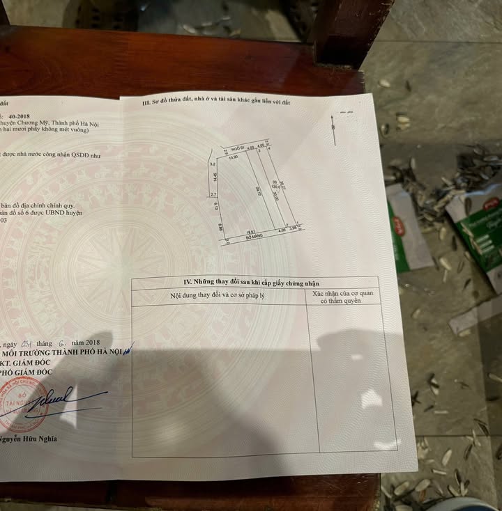 Đất 2 mặt tiền Quảng Bị, Chương Mỹ, Hà Nội 120m² giá 1.95 tỷ - Cơ hội đầu tư không thể bỏ lỡ!