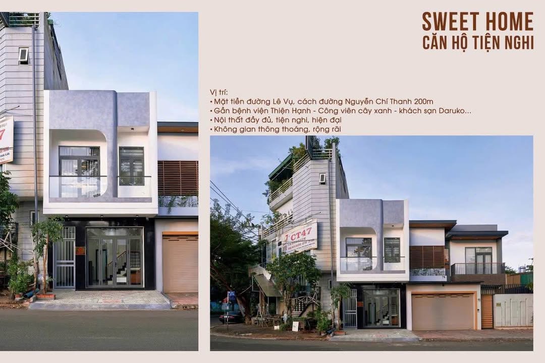 Căn hộ mini 1 phòng ngủ mặt tiền đường Lê Vụ - Chỉ 6 triệu/tháng!