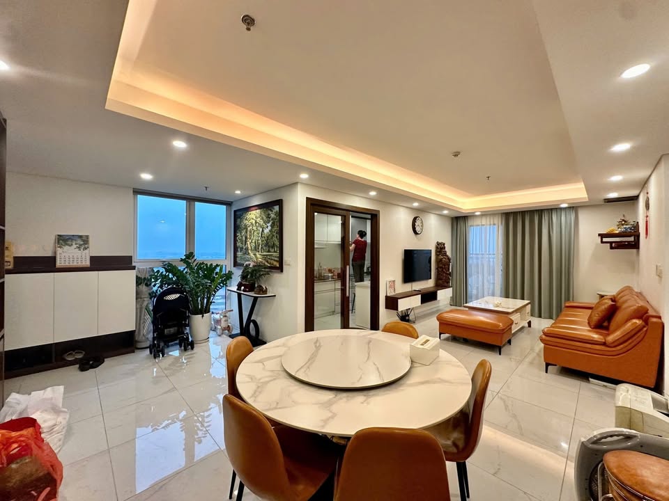 Cho thuê căn hộ 3PN tại Aqua Central, Ba Đình, 120m² chỉ 28 triệu/tháng - Vào ở ngay!