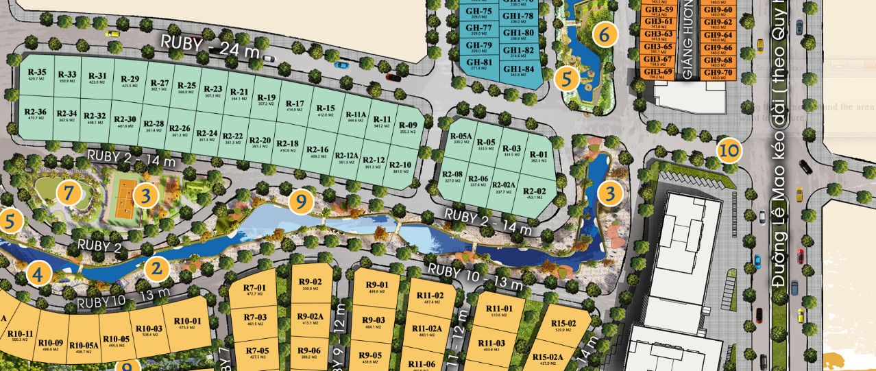 Nhà phố Ruby 3 tầng KĐT Vinh Heritage 362m² - Cơ hội đầu tư hấp dẫn!