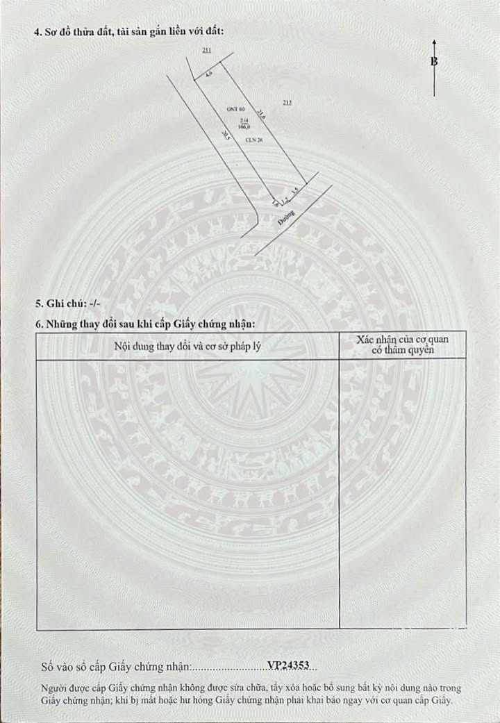 Đất nền đẹp Vụ Bản 106m² - Lô góc 2 mặt tiền, ô tô đỗ cửa!