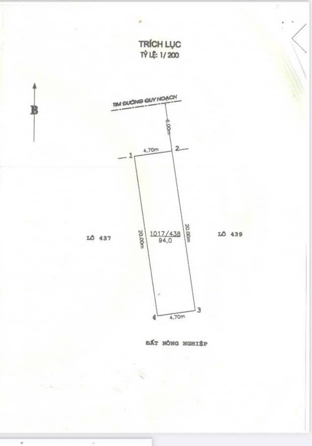 Lô đất Vĩnh Niệm 4, Lê Chân 94m² giá 7 tỷ - Cơ hội đầu tư vàng!