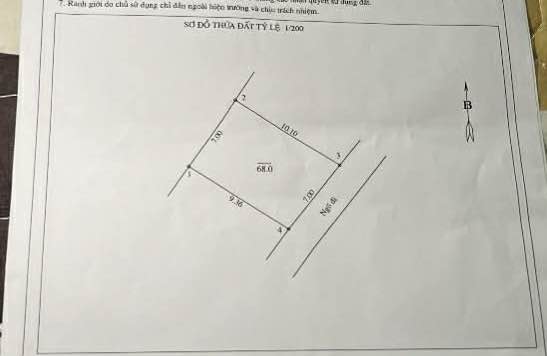 Đất thổ cư Vân Côn Hoài Đức 68m² giá 2.04 tỷ - Xây nhà thoải mái!