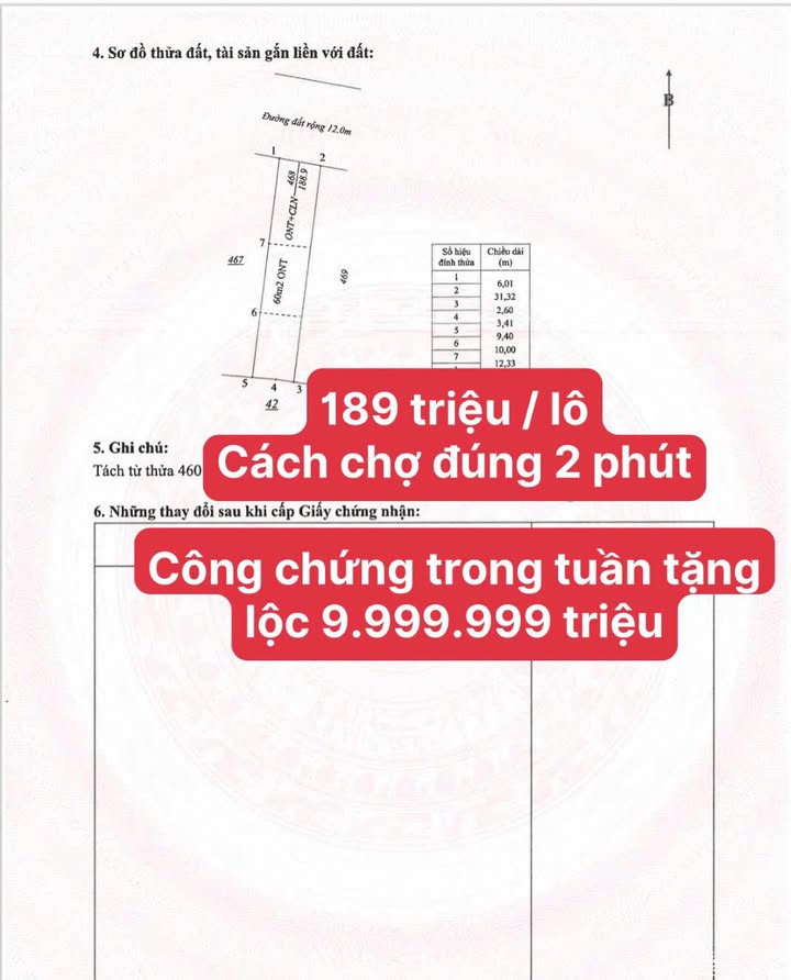 Đất thổ cư 60m² tại xã Ea Pal, Đắk Lắk chỉ 189 triệu - Đầu tư sinh lời ngay!
