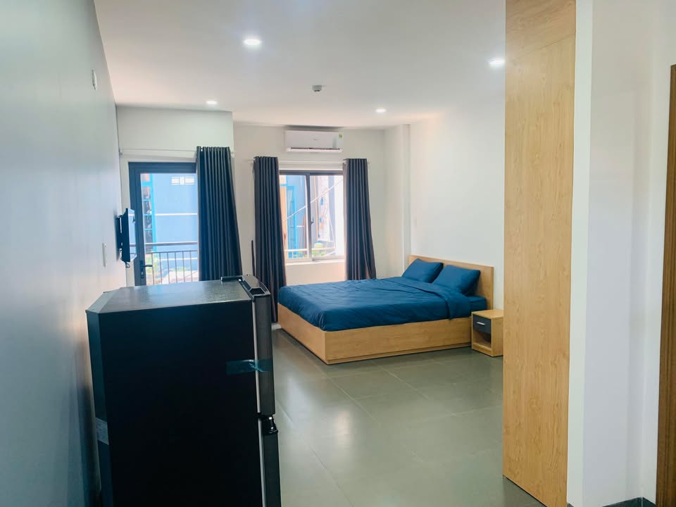 Căn hộ cho thuê gần ga Đà Nẵng 1/1 trống - Full nội thất, giá thỏa thuận!