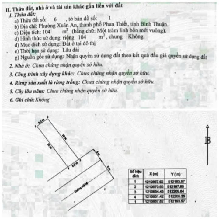 Đất thổ cư đường Võ Chí Công 204m² giá 3.5 tỷ - Lô liền kề chính chủ!