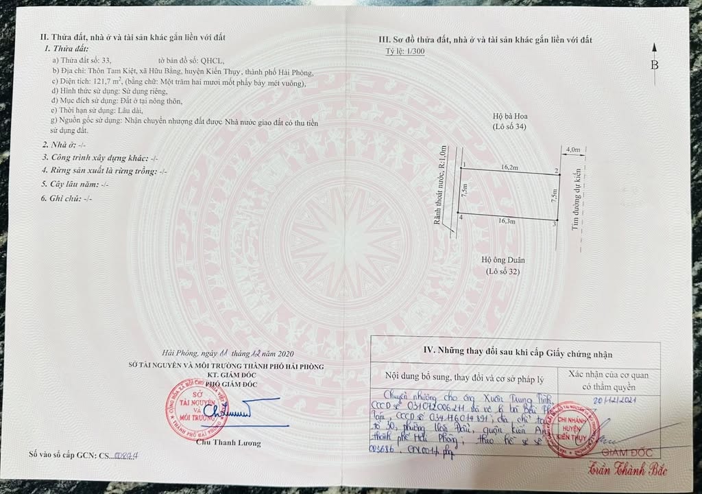 Đất nền Hữu Bằng 121,7m² giá 1,9 tỷ - Vị trí đắc địa, tiện ích đa dạng!