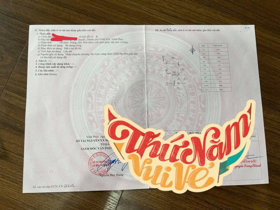 Nhà mặt đất Ngô Quyền Vĩnh Yên 105m² giá chỉ 2 tỷ - Sẵn sàng ở ngay!