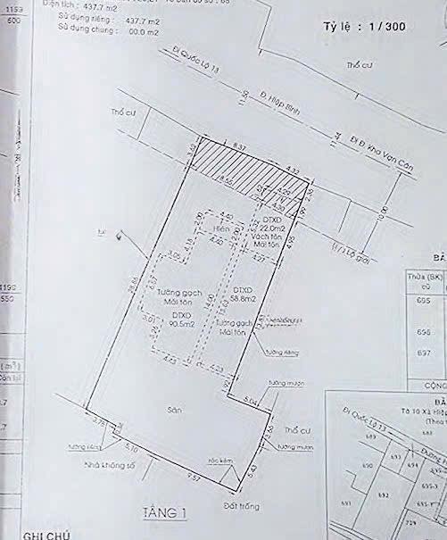 Mặt tiền Chợ Hiệp Bình, Thủ Đức 450m² giá 54 tỷ - Kinh doanh sầm uất!