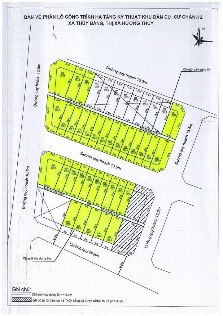 Đất nền dự án Cư Chánh, Thủy Bằng, 150m² giá 2 tỷ - Cơ hội đầu tư hấp dẫn!