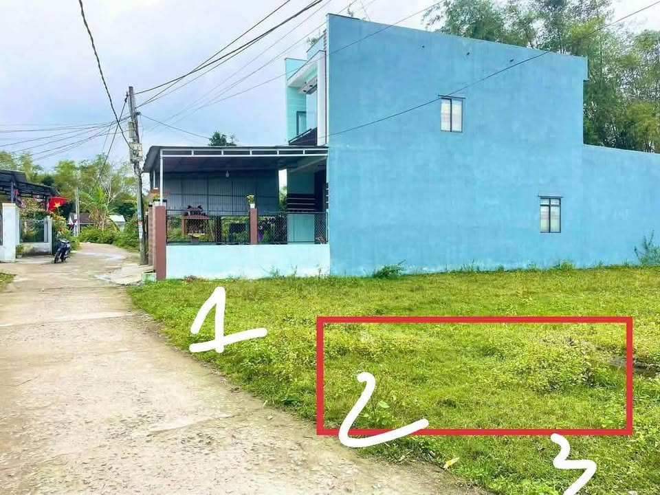 Lô đất kiệt đường Nguyễn Thuật, Hà Lam, 156.4m² chỉ 600 triệu - Sổ hồng chính chủ!