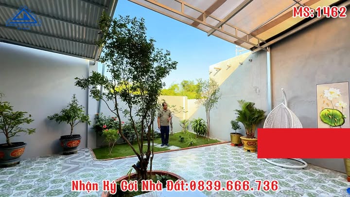 Nhà Nở Hậu Tây Ninh 287m² giá 1.49 tỷ - Không gian sân vườn thoáng mát