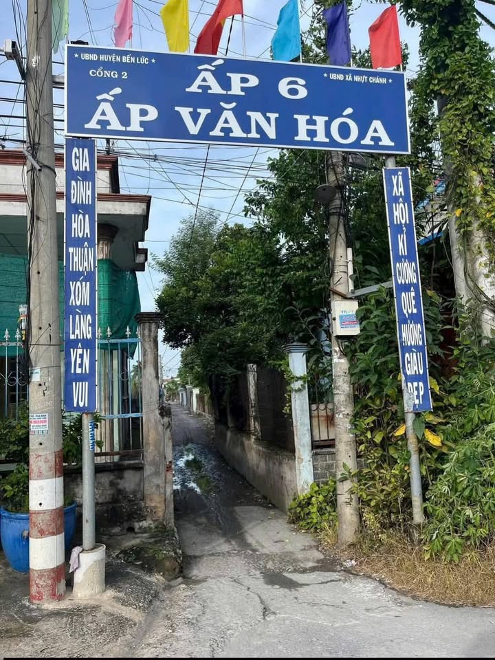 Đất thổ cư Ấp 6 Nhựt Chánh 100m² giá 480 triệu - Dân cư đông đúc, gần đường lớn!