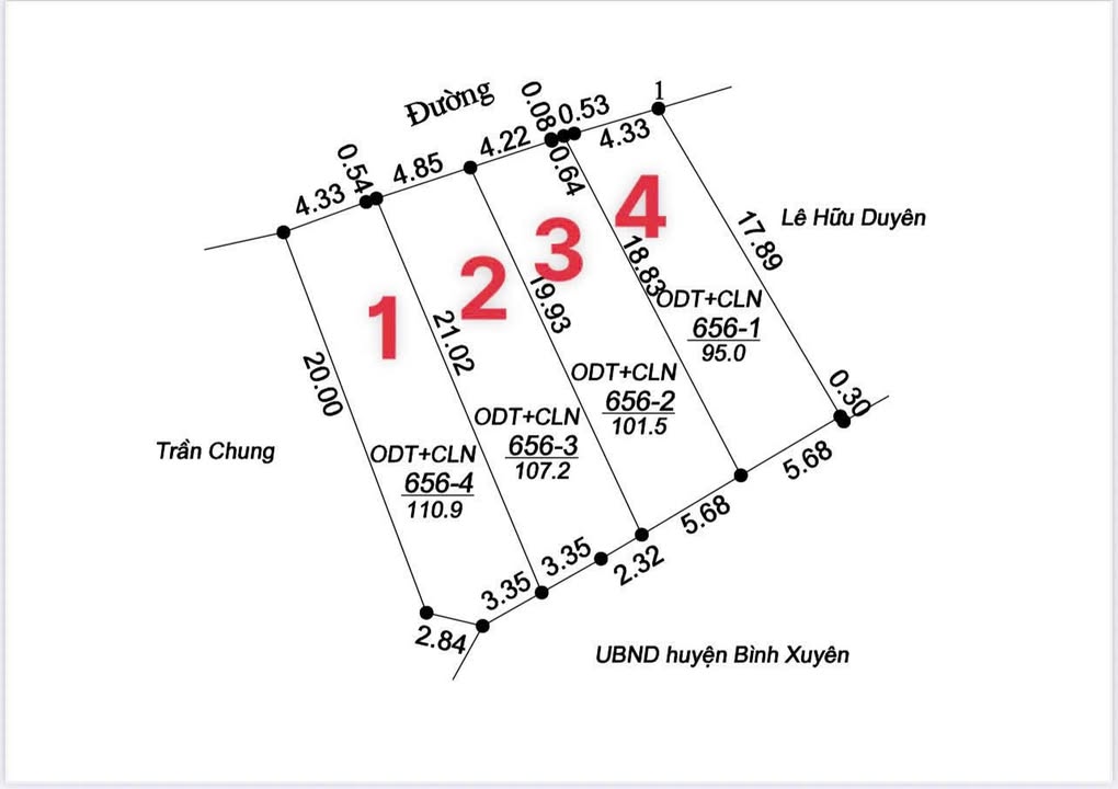 Đất nền Phố 1, Hương Canh, 95m² giá 2.375 tỷ - Cơ hội đầu tư hấp dẫn!