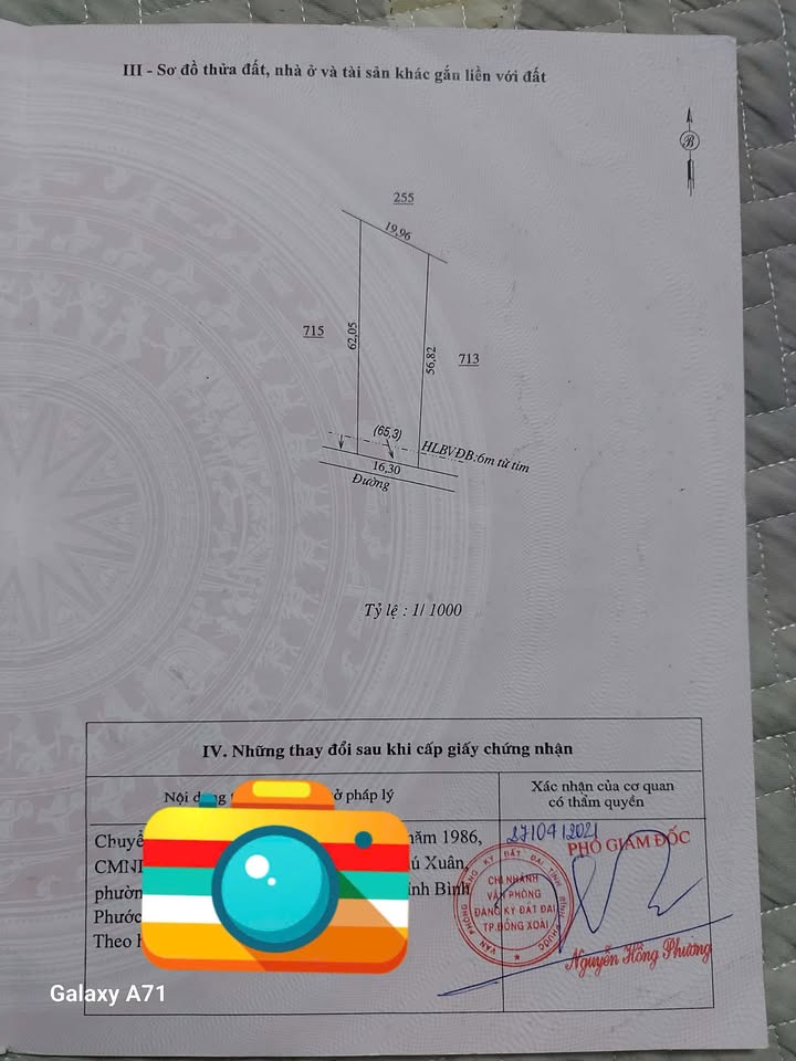 Đất nền Tiến Hưng, Đồng Xoài 912m² giá 800 triệu - Đầu tư sinh lời ngay!